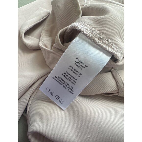 Kut From The Kloth Belted Crop Wide Leg Trouser Pants Women 2 Pink Career Office - Picture 4 of 7